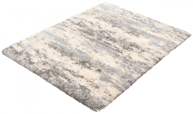 Astra Cream/Grey Area Rug - 3'11\" X 5'7\"