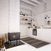 Wileen Chocolate Area Rug - 4'4" X 6'5" 