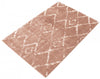 Serafina Pink Shag 7'10" x 10'0" Area Rug