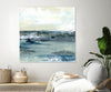 "Coastal Blues I" Giant Art 72x72 Wall Art