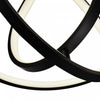Sienna 30 W LED Black Orb Pendant