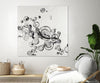 "Transparent Onyx" Giant Art 72x72 Wall Art