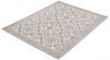 Neisha Traditional Grey Rug 6'7" X 9'6" Area Rug