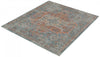 Baina Heriz Blue Area Rug - 5'3" x 6'7"