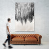 "Stained Shower Ii" Giant Art 72x48 Wall Art