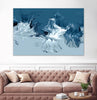 "Azure Marble I" Giant Art 84x54 Wall Art