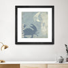 "Ocean Life Ii" Matted and Framed Black 36x36 Wall Art