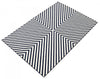 Dodie Blue-Ivory 5'3" x 7'7" Area Rug
