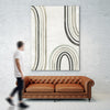 "Modern Arc In Color I" Giant Art 72x54 Wall Art