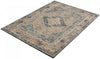 Bolivar Bijar Blue Area Rug - 5'0" x 8'0"