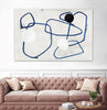 "Midblue I" Giant Art 72x48 Wall Art