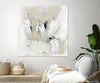 "Neutral Brushstrokes I" Giant Art 54x54 Wall Art