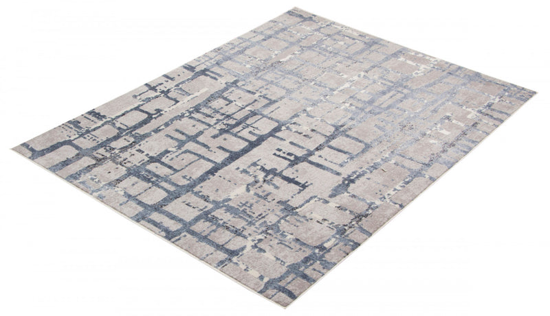 Jewel Light Blue Area Rug - 3'11\" X 5'7\" 