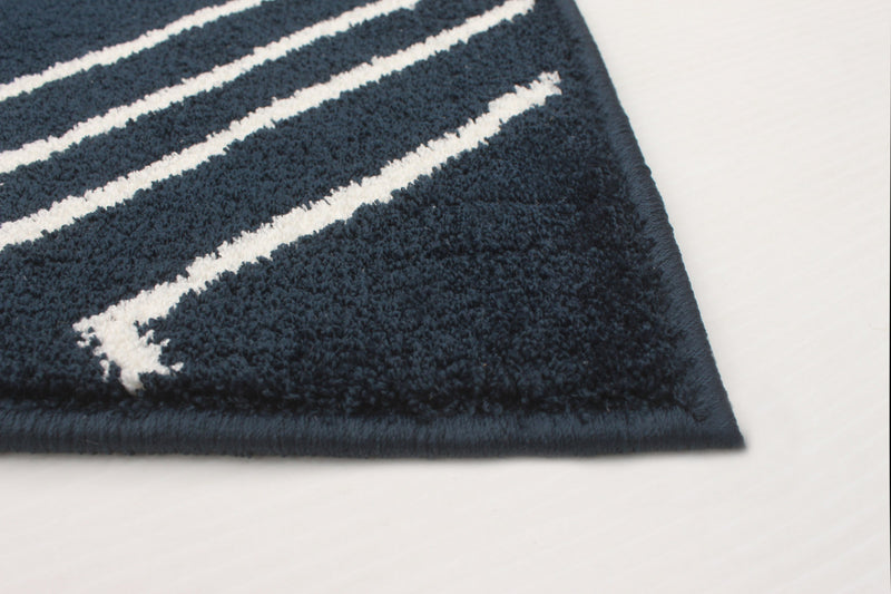 August Geod Navy-White 7'10\" x 10'2\" Area Rug