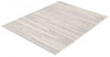 Faith Silver-Cream Area Rug - 3'11" x 5'7"