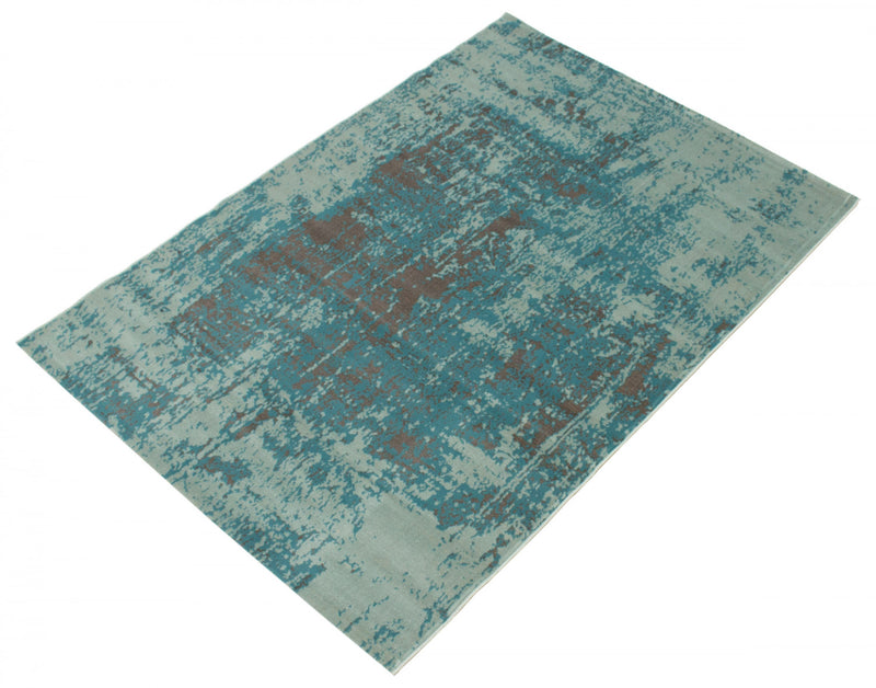 Mariam Aqua 4'7\" x 6'7\" Area Rug