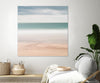 "Beach, Sea, Sky" Giant Art 54x54 Wall Art
