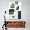 "Watch From The Window I" Giant Art 84x54 Wall Art