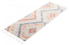 Vera Sun Ivory/Blue Area Rug - 2'7" x 8'4"