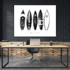 "Surf Landscape" Giant Art 72x54 Wall Art