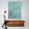 "Surfers Ii" Giant Art 72x54 Wall Art