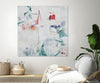"Lullaby Wishes Ii" Giant Art 72x72 Wall Art