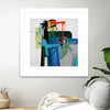 "Return The Fork" Matted and Framed White 30x30 Wall Art