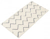 Kimi Blue-Ivory 2'8" x 4'11" Area Rug
