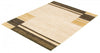 Aya Ivory-Brown Area Rug - 3'11" x 5'7"