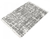 Helma Urban Cream, Dark Grey Shag 6'7" X 9'6" Area Rug