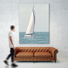 "Sailboat In The Ocean" Giant Art 72x54 Wall Art