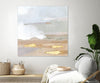 "Abstract Coastland I" Giant Art 54x54 Wall Art