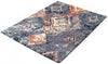 Makondo Mosaique Blue Area Rug - 5'3" x 7'3"