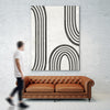 "Modern Arc I" Giant Art 72x54 Wall Art