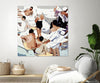 "Tammy & Greg's Pool Party" Giant Art 72x72 Wall Art