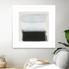 "Star Night Interlude" Matted and Framed White 30x30 Wall Art