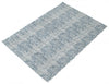 Kecia Blue/cream Rug 3'11" X 5'11" Area Rug