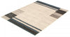 Aya Ivory-Blue Area Rug - 5'3" x 7'3"