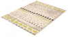 Raja Ivory-Green Area Rug - 5'3" x 7'3"