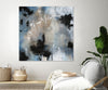 "Embellished Shifting Motion Ii" Giant Art 54x54 Wall Art