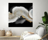 "White Swirls" Giant Art 54x54 Wall Art