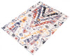 Paloma Quashqai White Area Rug - 5'3" x 7'3"