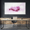 "Hues Of Quinacridone Violet" Giant Art 84x48 Wall Art