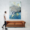 "Ocean Splash I" Giant Art 72x48 Wall Art