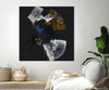 "Luxurious Candor" Giant Art 54x54 Wall Art