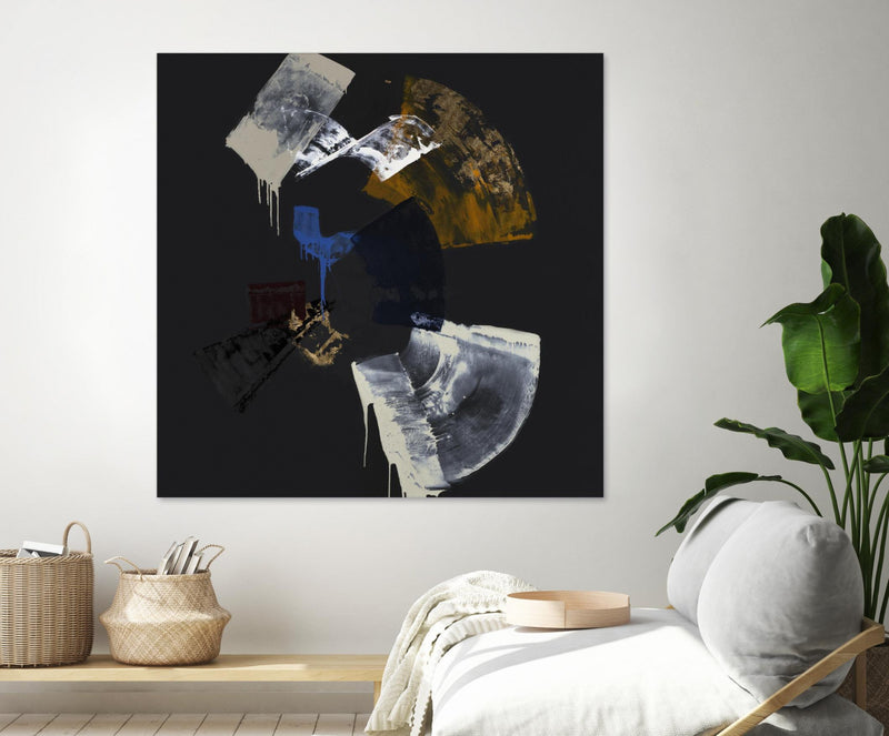 \"Luxurious Candor\" Giant Art 54x54 Wall Art