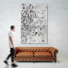 "Scattered And Shattered.tif" Giant Art 84x54 Wall Art