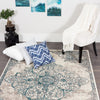 Sav Silver 3x5 Area Rug