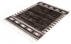 Vera Harmony Black Area Rug - 5'2" x 7'5"