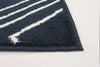 August Geod Navy-White 5'3" x 7'3" Area Rug